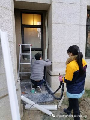 專業安裝，安心享受——供銷社格力中央空調安裝服務圓滿竣工紀實